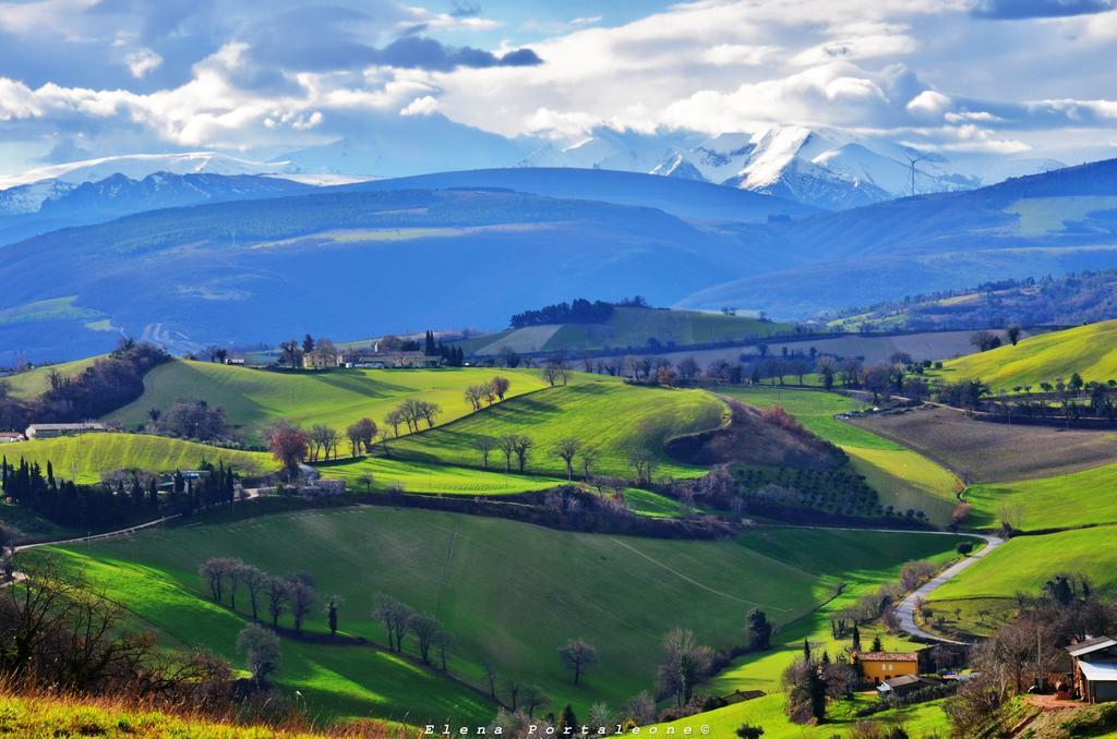 Casale Il Cerqueto Bed & Breakfast San Severino Marche Bagian luar foto